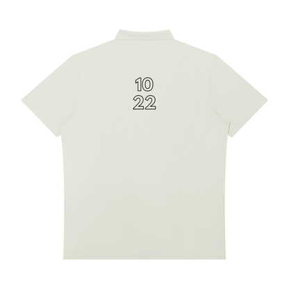 1022 DEPARTURES Men's Quarter-Zip Polo Shirt