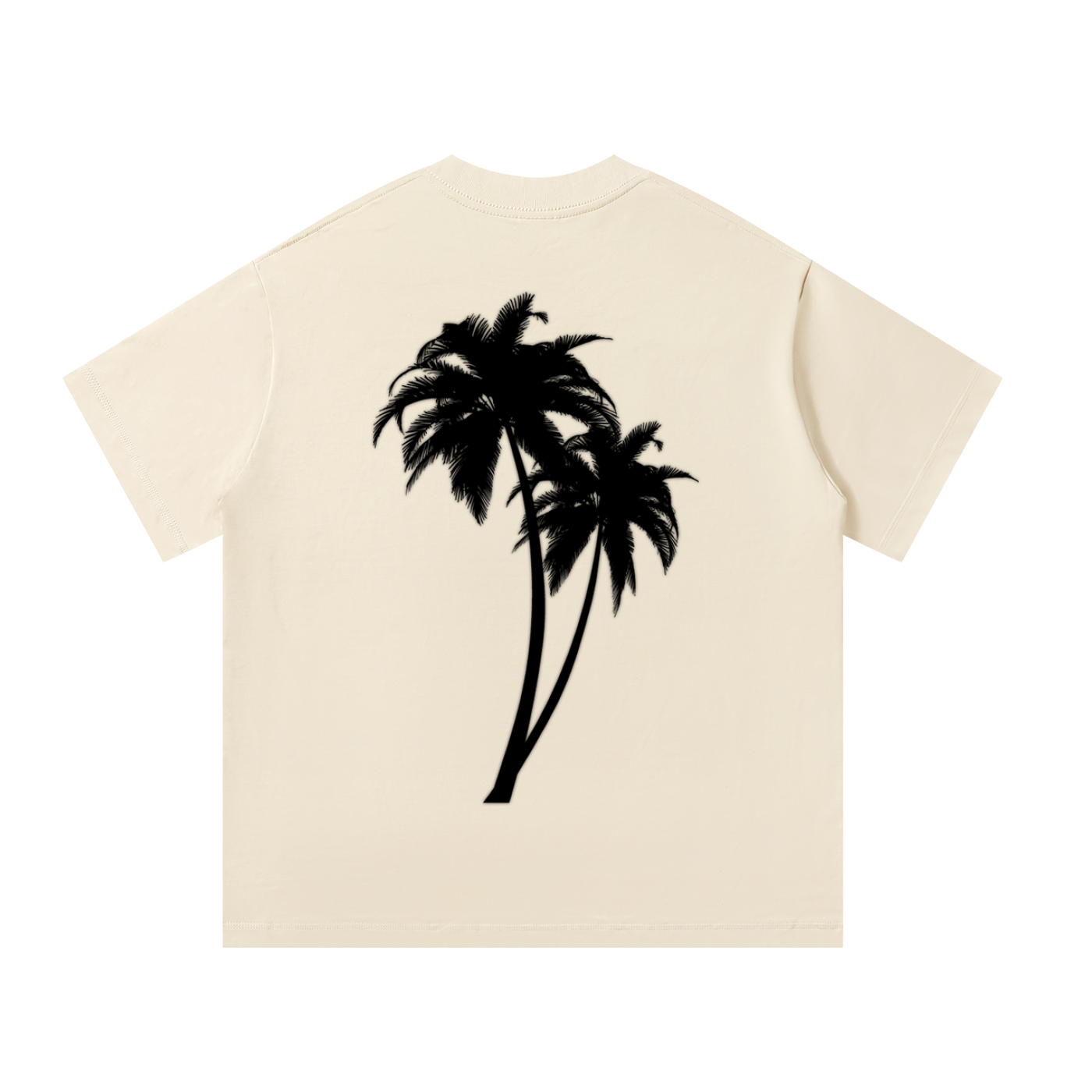 1022 DEPARTURES Unisex Oversized Palm Tree T-Shirt