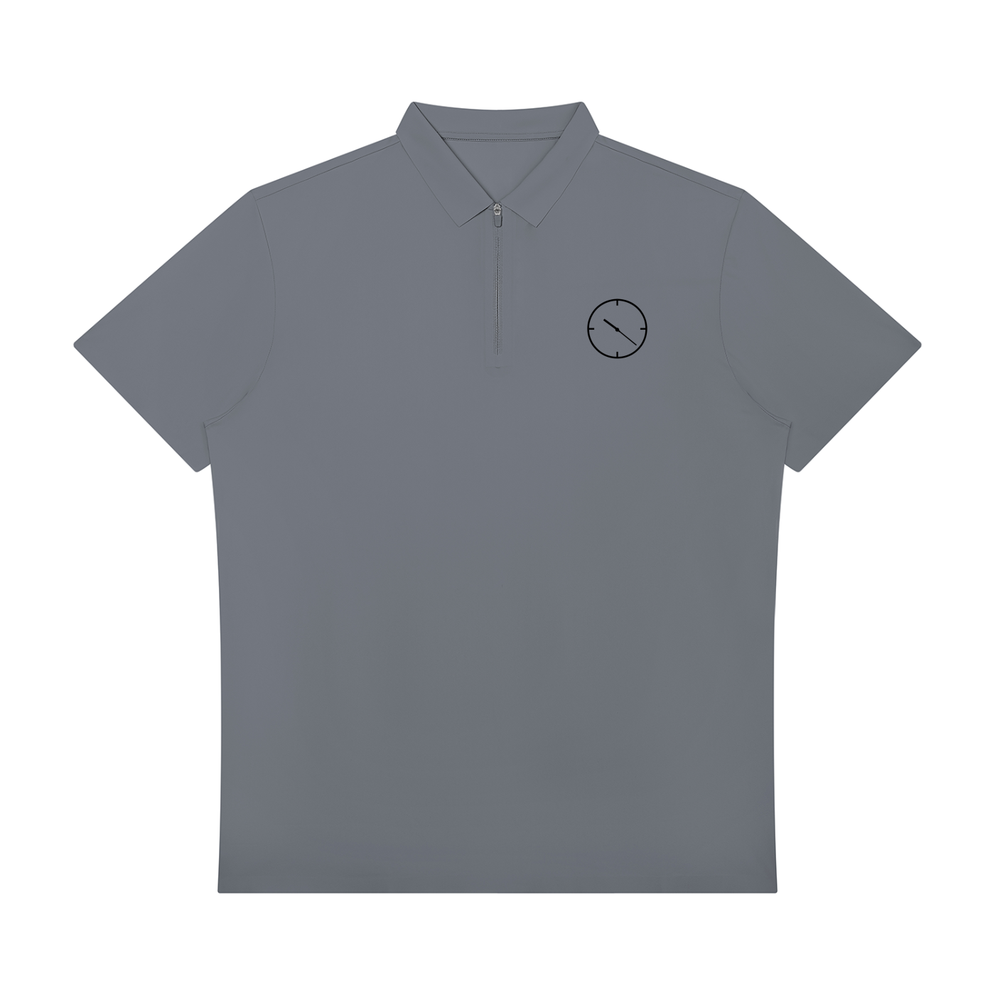 1022 DEPARTURES Men's Quarter-Zip Polo Shirt