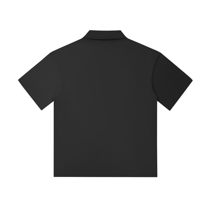 1022 DEPARTURES Drop Shoulder Short-Sleeve Polo