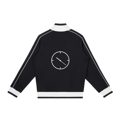 1022 Raglan Sleeve Colour Block Jacket