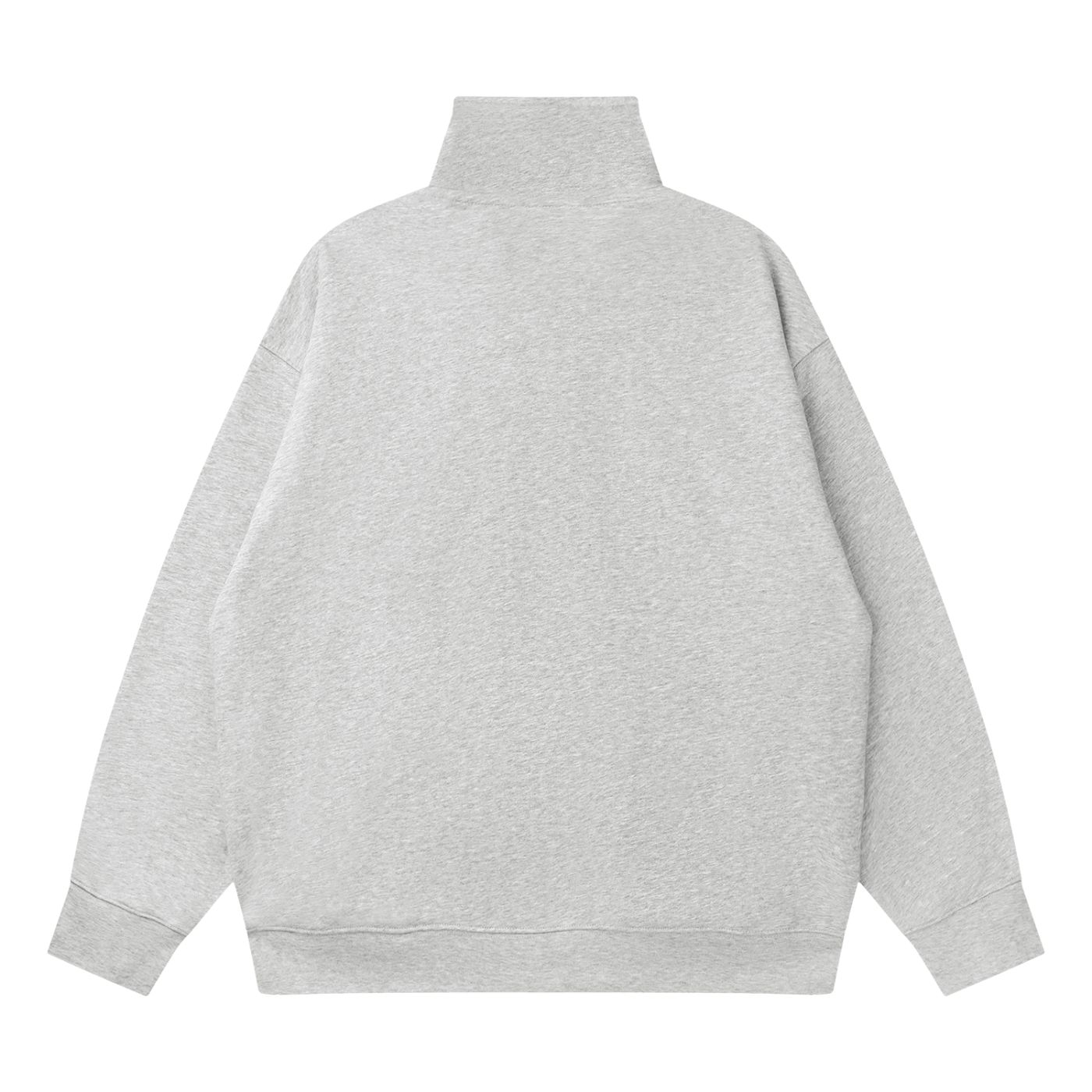 1022 Drop Shoulder Quarter-Zip Sweatshirt