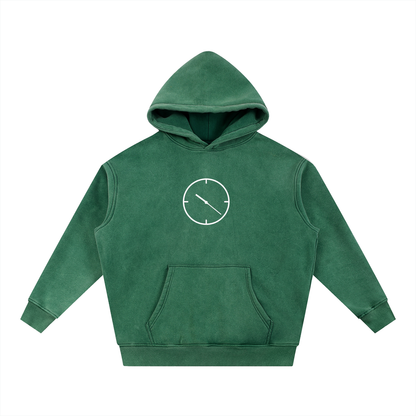1022 Snow Wash Oversized Hoodie