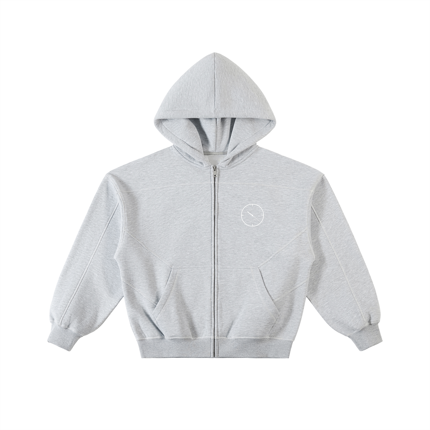 1022 Struct Zip Hoodie