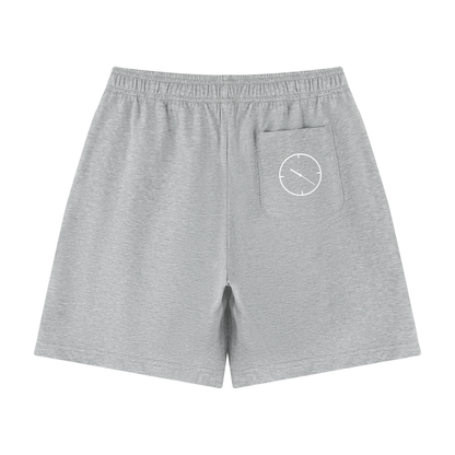 1022 DEPARTURES Unisex Cotton Shorts "Go Hard Never Give Up"