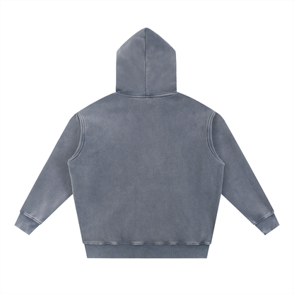 1022 Snow Wash Oversized Hoodie
