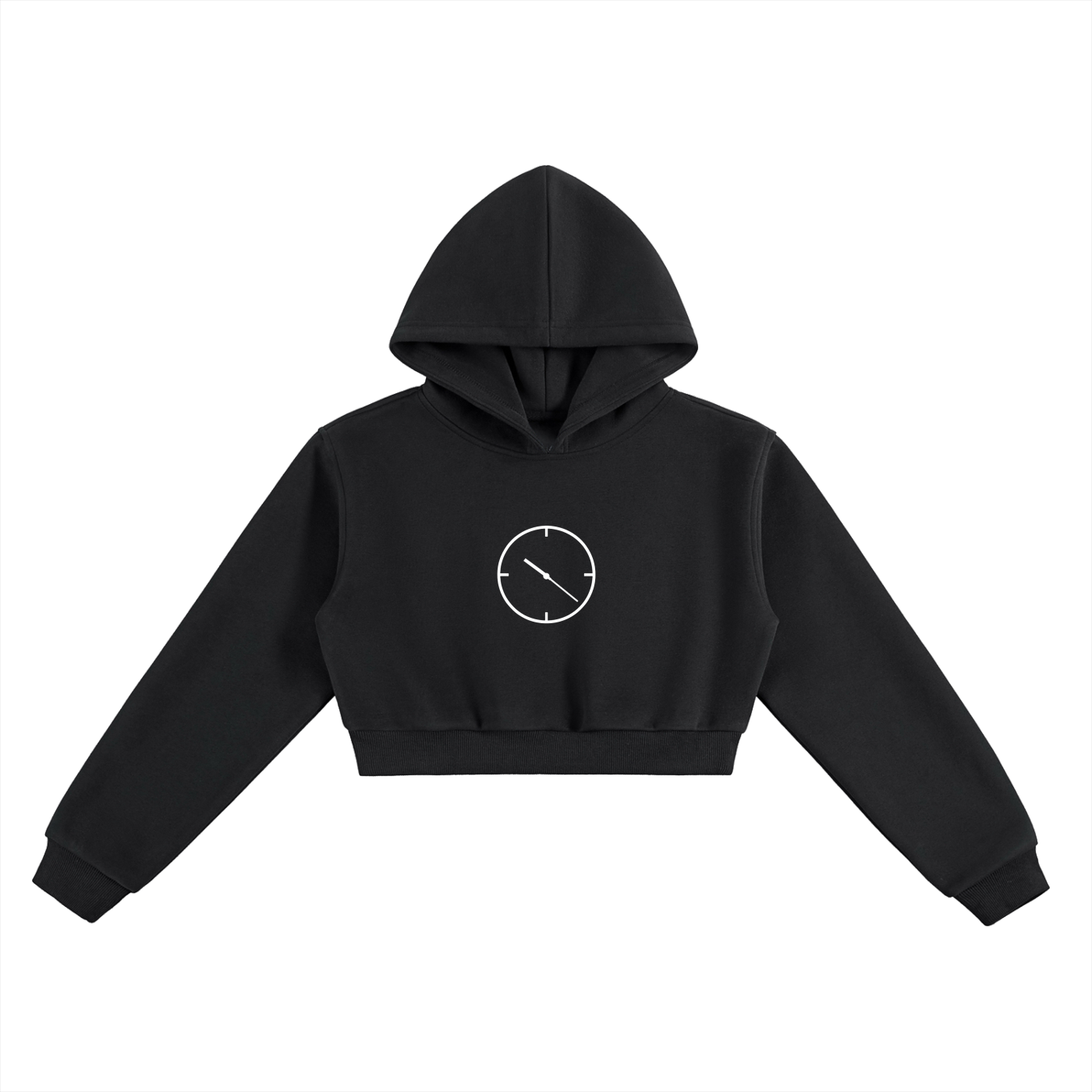 1022 Essential Cropped Hoodie