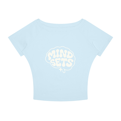 1022 DEPARTURES Women’s Boatneck "Mind Sets" Raglan T-Shirt