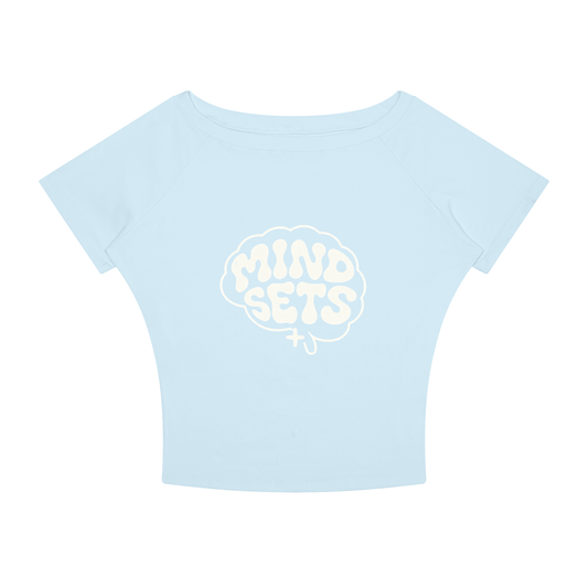 1022 DEPARTURES Women’s Boatneck "Mind Sets" Raglan T-Shirt