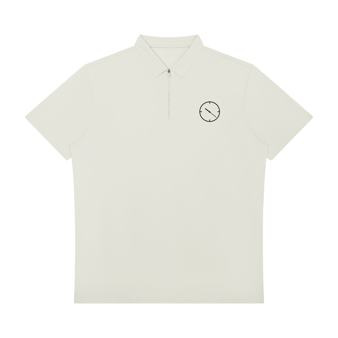 1022 DEPARTURES Men's Quarter-Zip Polo Shirt