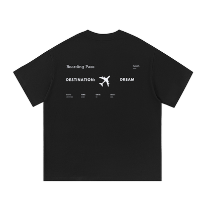 1022 DEPARTURES Essential Cotton T-Shirt "Destination Dream"
