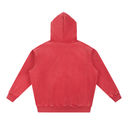 1022 Snow Wash Oversized Hoodie
