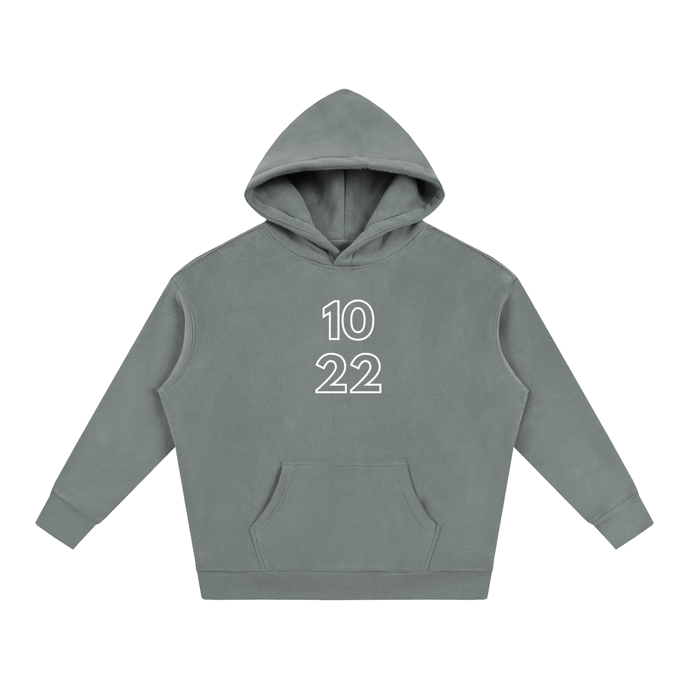 1022 Oversize Fleeced Hoodie