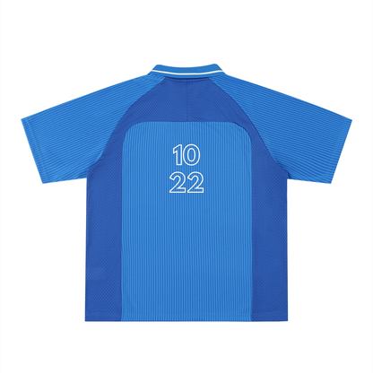 1022 DEPARTURES Striped V-Neck "Mindsets"  Soccer Jersey