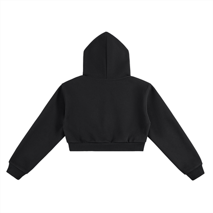 1022 Essential Cropped Hoodie