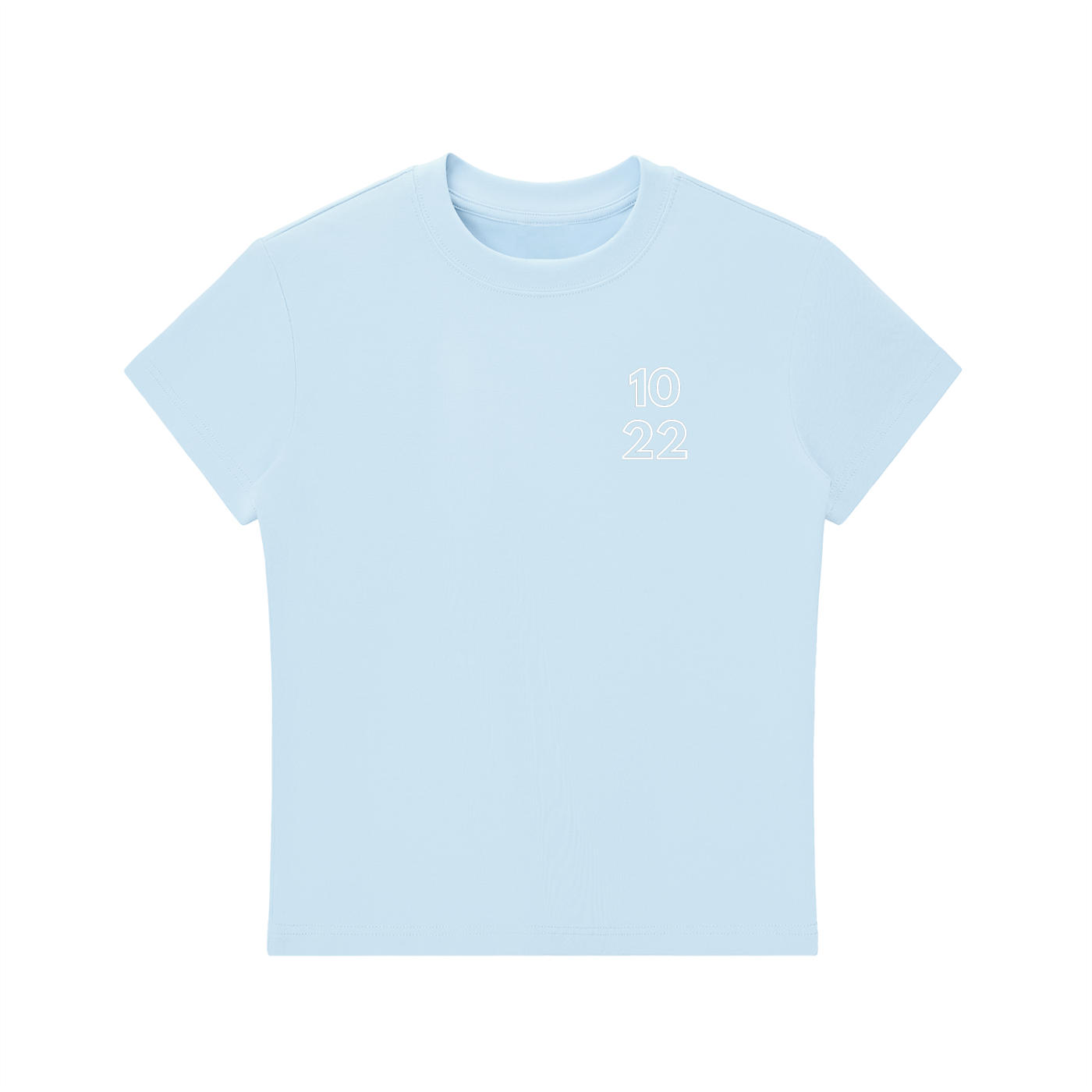 1022 Essential Bodycon Crewneck T-Shirt