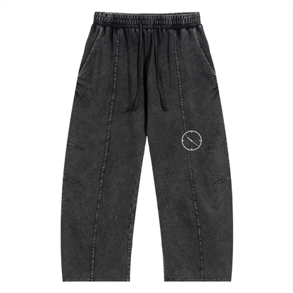 1022 Snow Wash Drawstring Pants