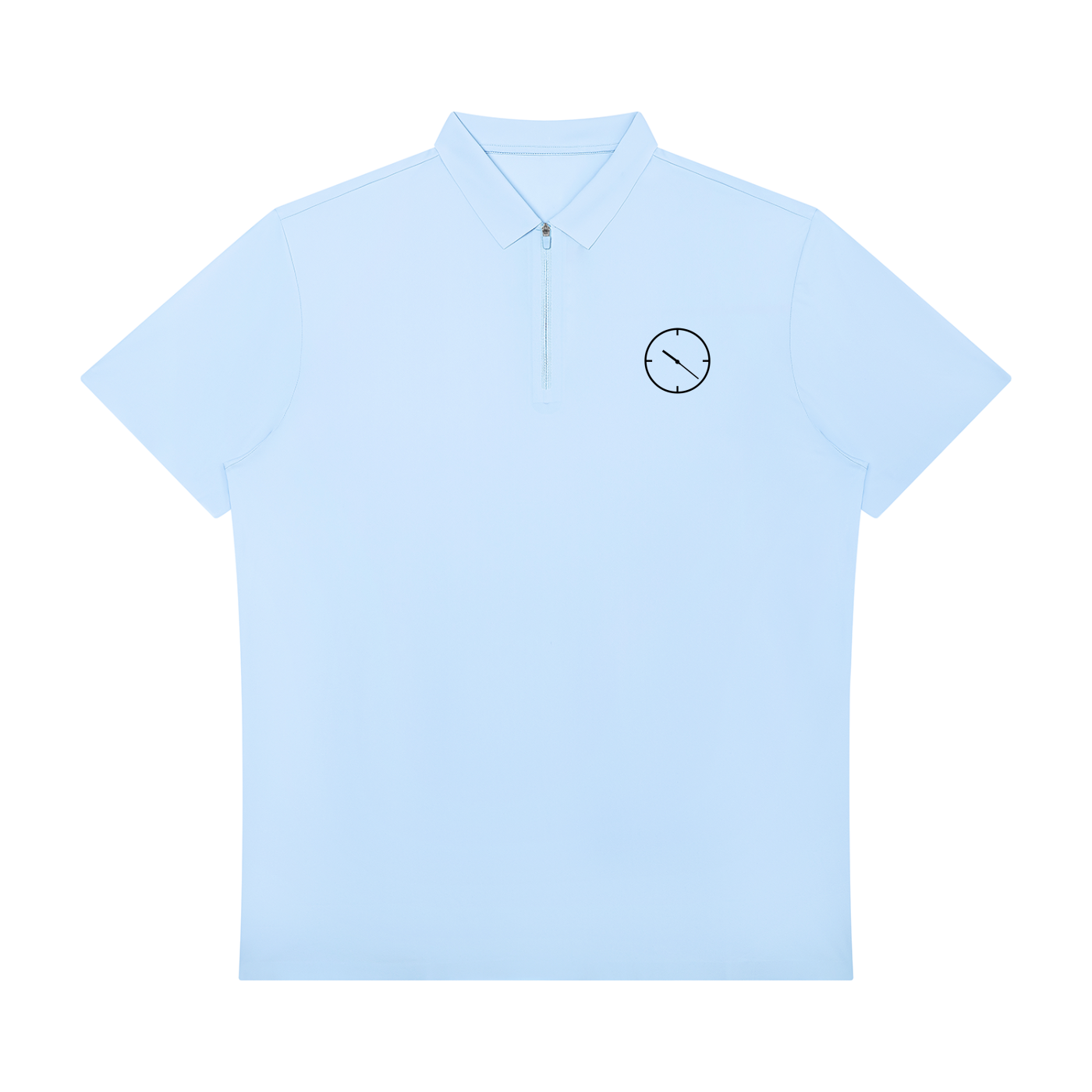 1022 DEPARTURES Men's Quarter-Zip Polo Shirt