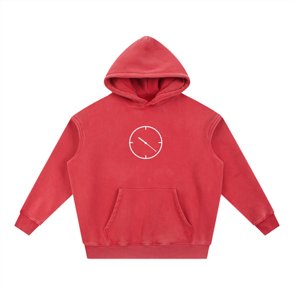 1022 Snow Wash Oversized Hoodie
