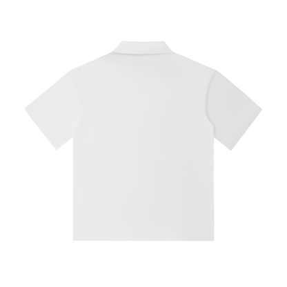 1022 DEPARTURES Drop Shoulder Short-Sleeve Polo