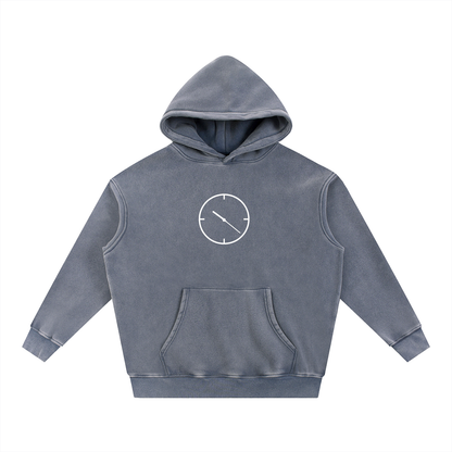 1022 Snow Wash Oversized Hoodie