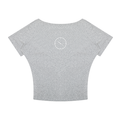 1022 DEPARTURES Women’s Boatneck "Mind Sets" Raglan T-Shirt