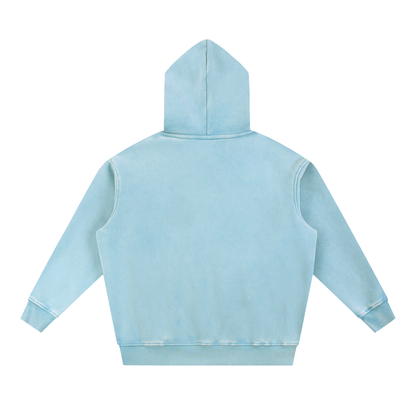 1022 Snow Wash Oversized Hoodie