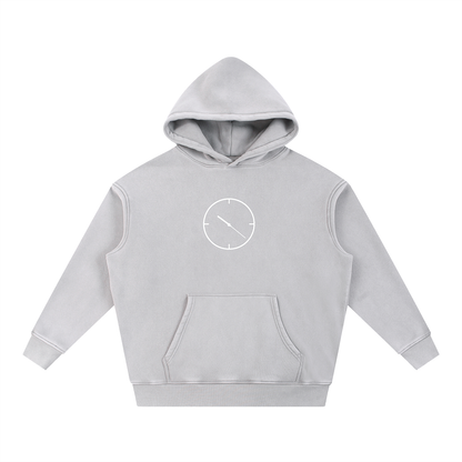 1022 Snow Wash Oversized Hoodie