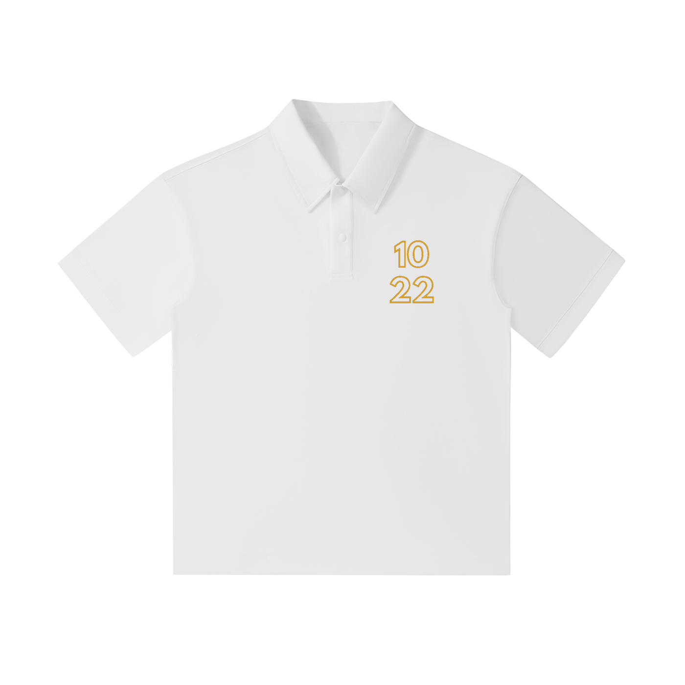 1022 DEPARTURES Drop Shoulder Short-Sleeve Polo