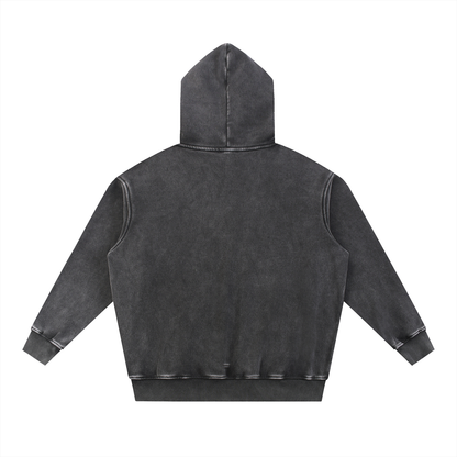 1022 Snow Wash Oversized Hoodie