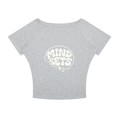 1022 DEPARTURES Women’s Boatneck "Mind Sets" Raglan T-Shirt