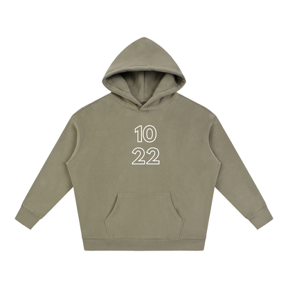 1022 Oversize Fleeced Hoodie