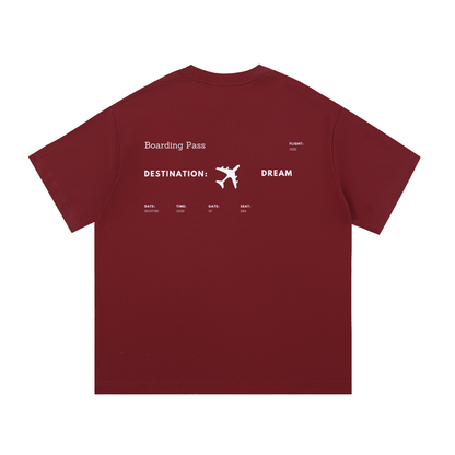 1022 DEPARTURES Essential Cotton T-Shirt "Destination Dream"