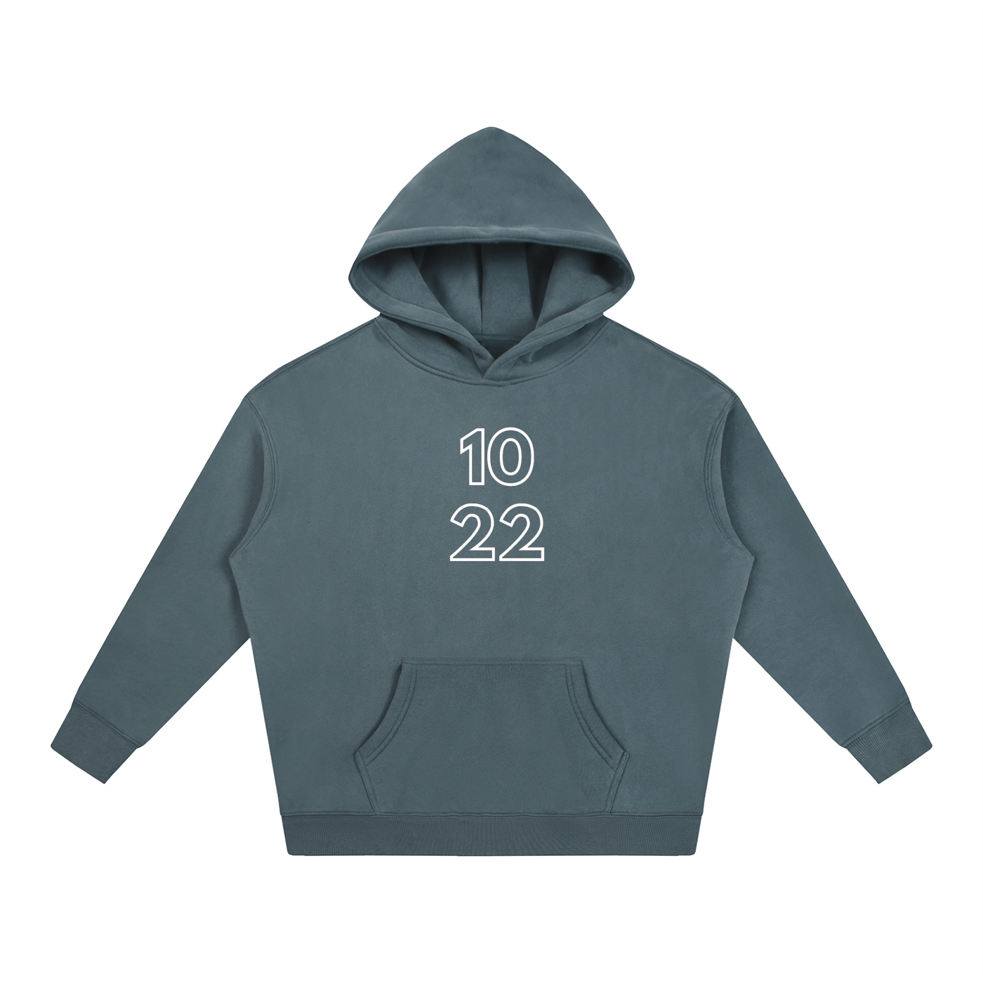 1022 Oversize Fleeced Hoodie