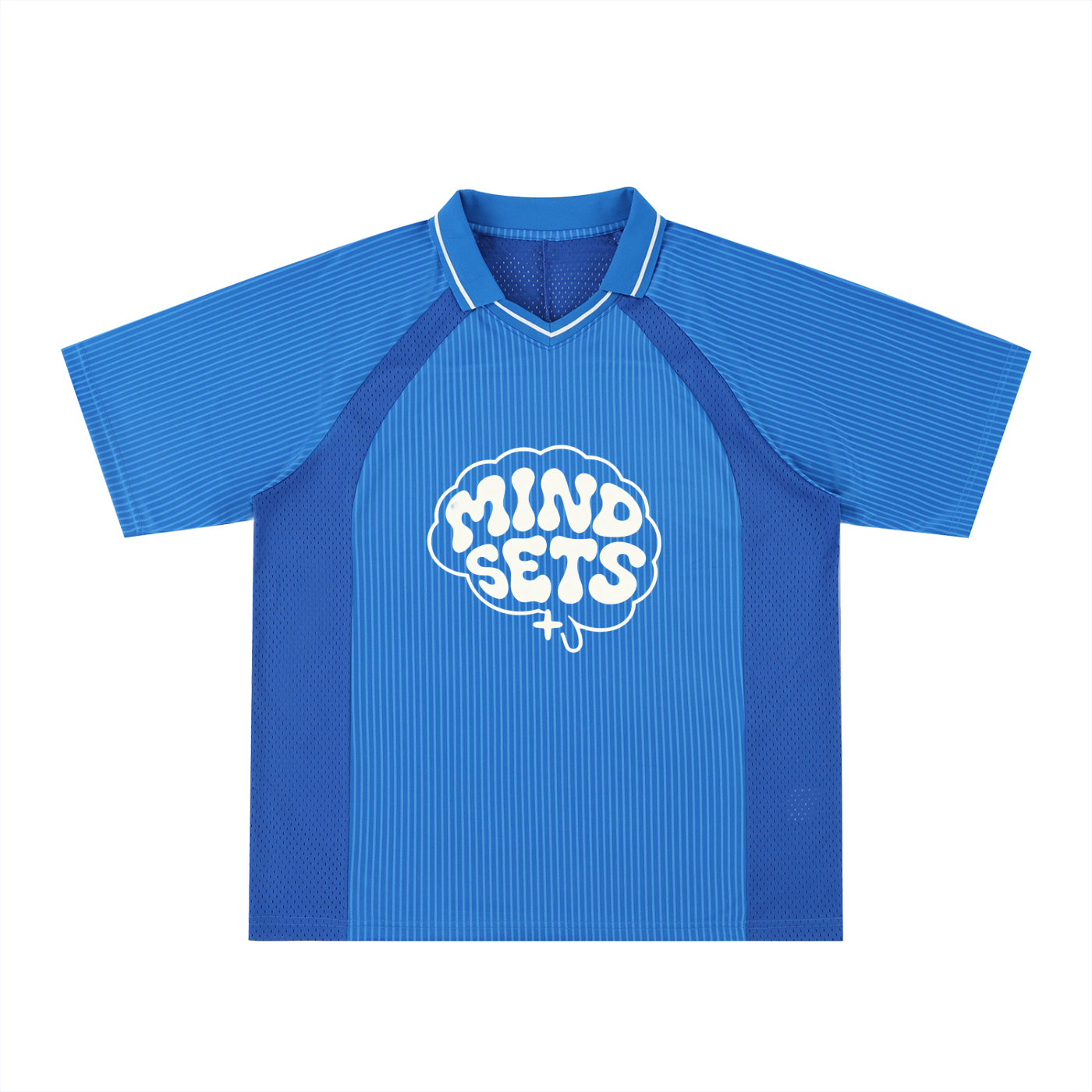 1022 DEPARTURES Striped V-Neck "Mindsets"  Soccer Jersey