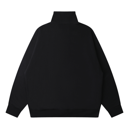 1022 Drop Shoulder Quarter-Zip Sweatshirt