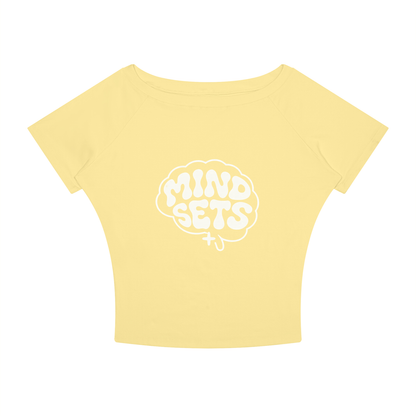 1022 DEPARTURES Women’s Boatneck "Mind Sets" Raglan T-Shirt