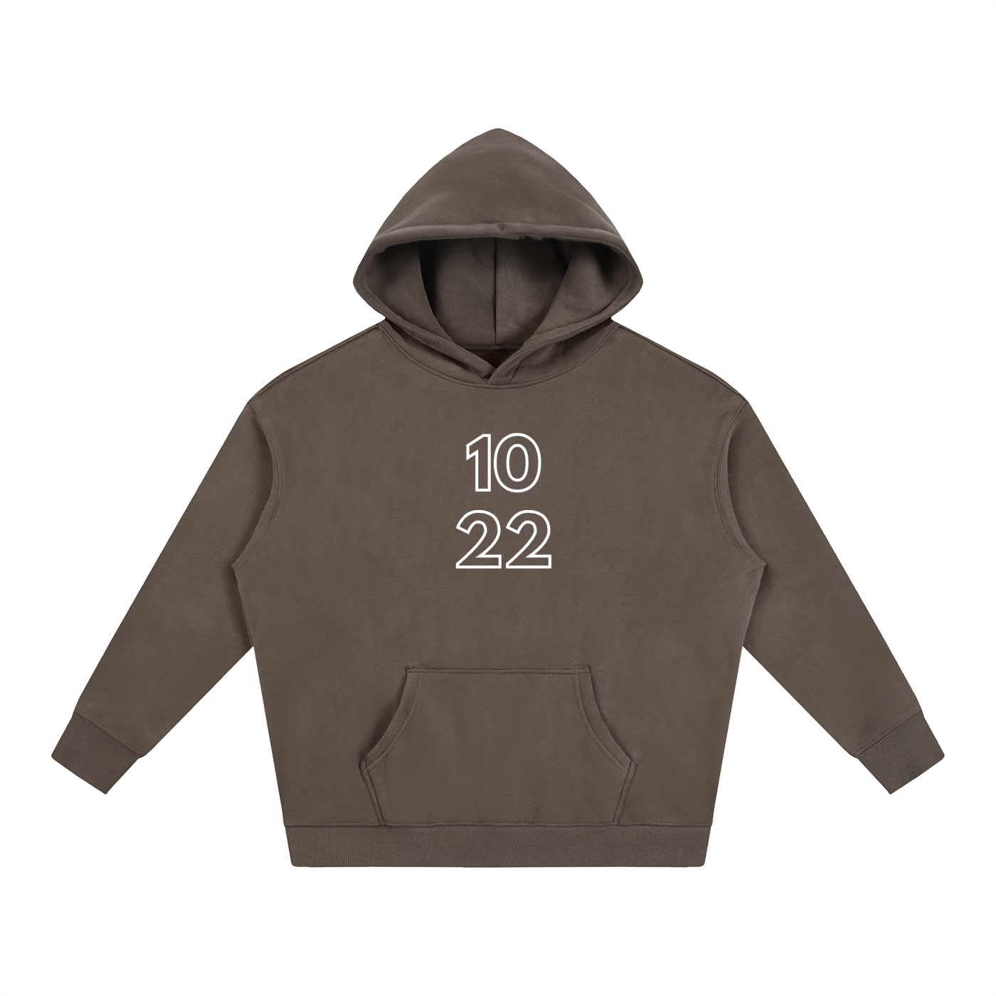 1022 Oversize Fleeced Hoodie