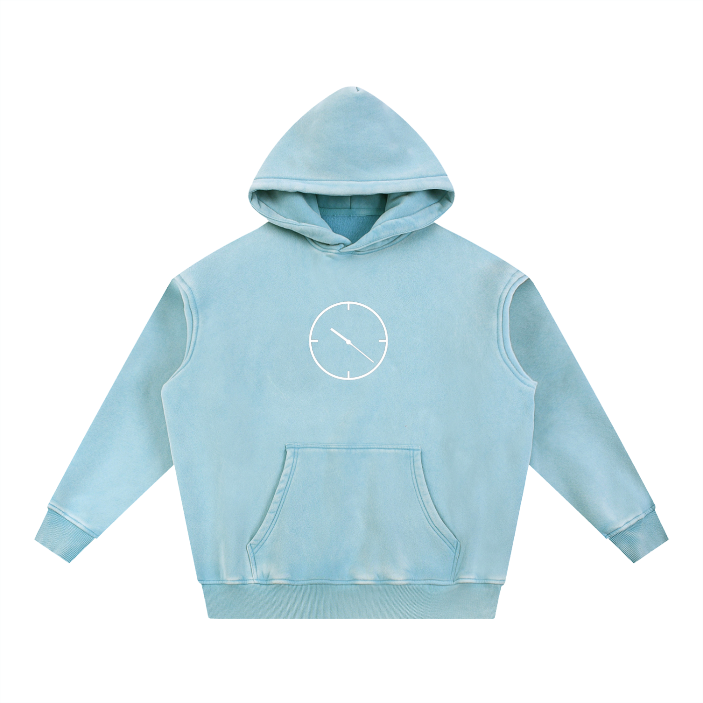 1022 Snow Wash Oversized Hoodie