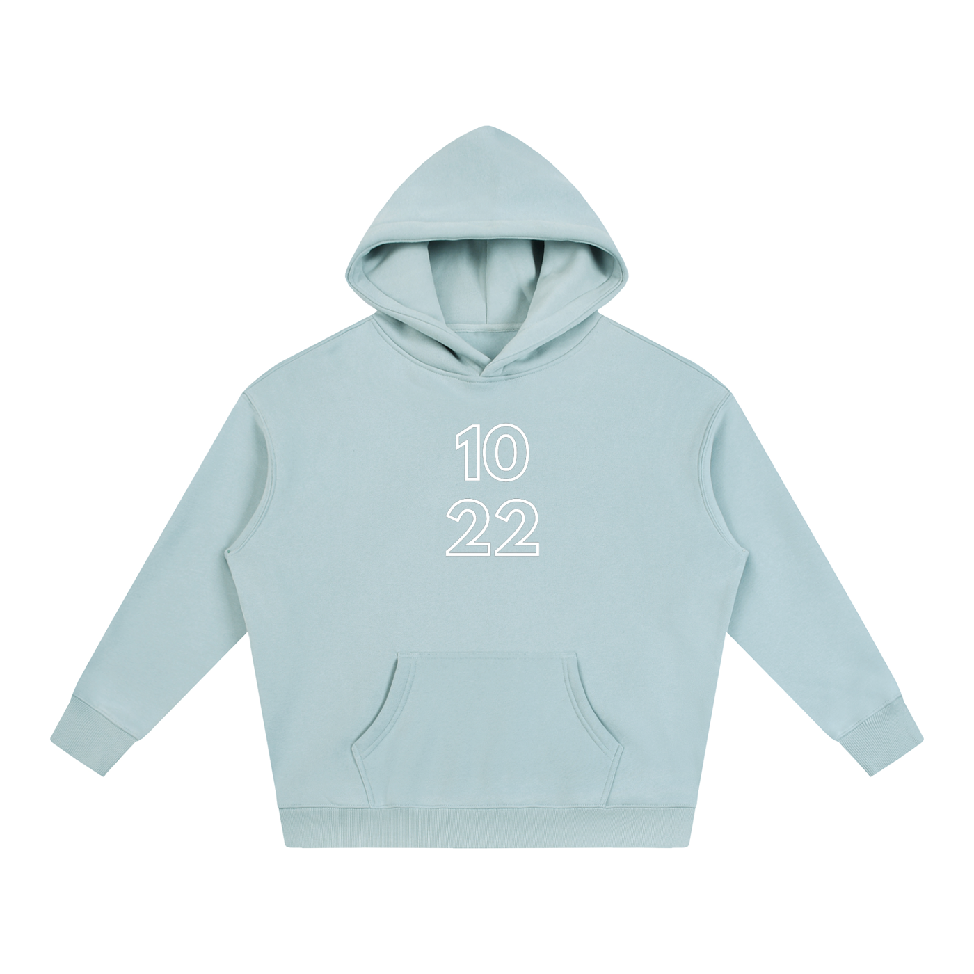 1022 Oversize Fleeced Hoodie